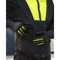 LS2 JET 2 MAN GLOVES BLACK H-V YELLOW XL