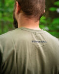 Finntrail T-shirt ATV skull Khaki L