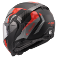 LS2 FF910 ADVANT II GLIDE BLACK GREY RED XL