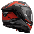 LS2 FF818 STORM III KOMAI BLACK RED XXL