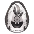 LS2 FF820 RAPID III BOHO WHITE BLACK PINK L