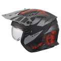 LS2 OF606 DRIFTER GAS GREY RED-06 XXL