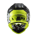 LS2 MX437 FAST EVO MINI II CRUSHER BLACK YELLOW-06 M