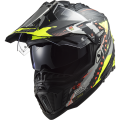 LS2 MX701 Explorer C EXTEND Matt H-V Yellow XL