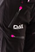 DAX LADY kalhoty XS, SoftShell, s chrániči