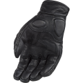LS2 RUST MAN GLOVES BLACK LEATHER XXL
