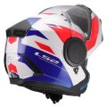 LS2 FF902 SCOPE II DURIA WHITE BLUE RED-06 XL