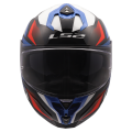 LS2 FF817 CHALLENGER II VIPER WHITE BLUE RED XXS