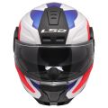 LS2 FF902 SCOPE II DURIA WHITE BLUE RED-06 XL
