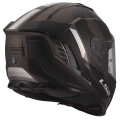 LS2 FF818 STORM III SPORTY BLACK GREY XXS