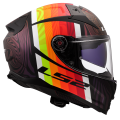 LS2 FF811 VECTOR II FREEDOM BLACK CHAMELEON-06 XL