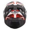 LS2 FF820 RAPID III XTREM WHITE BLACK RED XL