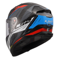 LS2 FF811 VECTOR II C SAVAGE WHITE BLUE RED-06 4XL