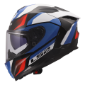 LS2 FF817 CHALLENGER II VIPER WHITE BLUE RED XXS
