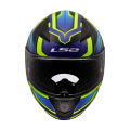 LS2 FF353 RAPID II FLITZ H-VIS YELLOW BLUE-06 L