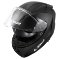 LS2 FF817 CHALLENGER II SOLID MATT BLACK XS