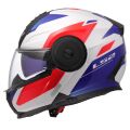 LS2 FF902 SCOPE II DURIA WHITE BLUE RED-06 XL