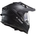LS2 MX701 EXPLORER SOLID MATT BLACK XS