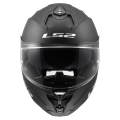 LS2 FF817 CHALLENGER II SOLID MATT BLACK XS