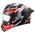 LS2 FF820 RAPID III XTREM WHITE BLACK RED XL
