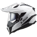 LS2 MX701 EXPLORER SOLID WHITE XL