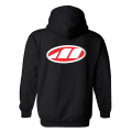 MAXIMA Logo Pullover Hoodie / Black / XX-Large