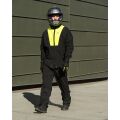 LS2 X-RAIN JACKET BLACK H-V YELLOW
