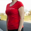 SEGWAY POWERSPORTS Red Women T-shirt L