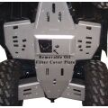 Ricochet ATV Polaris XP550/850 2009-19, Skidplate set with floorboard plates