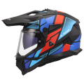 LS2 MX702 PIONEER II BLOCK BLACK RED BLUE-06 XS