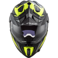 LS2 MX701 EXPLORER C FOCUS M.TITANIUM H-V YELL. XXL