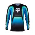 FOX 180 Ballast Jersey - S, Black/Blue MX24
