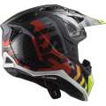 LS2 MX703 C X-FORCE BARRIER H-V YELLOW RED-06 S