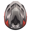 LS2 FF817 CHALLENGER II VIPER GREY RED M