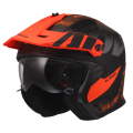LS2 OF606 DRIFTER GAS GREY ORANGE-06 XL