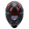 LS2 FF811 VECTOR II C SAVAGE WHITE BLUE RED-06 4XL