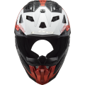 LS2 MX703 C X-FORCE VICTORY RED WHITE-06 M