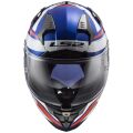 LS2 FF327 CHALLENGER FUSION BLUE RED 3XL