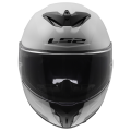 LS2 FF820 RAPID III SOLID GLOSS WHITE XL