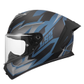 LS2 FF820 RAPID III XTREM BLACK BLUE PETROL XL
