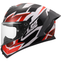 LS2 FF820 RAPID III XTREM WHITE BLACK RED XL