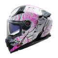 LS2 FF811 VECTOR II DARFLO GL.WHITE PINK-06 XS