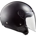 LS2 OF558 SPHERE II SOLID MATT BLACK-06 XS