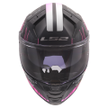 LS2 FF811 VECTOR II DARFLO BLACK PINK-06 XXL