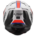 LS2 FF818 STORM III SPORTY WHITE BLUE RED 3XL