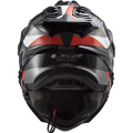 LS2 MX701 EXPLORER C FRONTIER G.TITANIUM RED XXL
