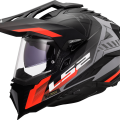 LS2 MX701 EXPLORER HEXA BLACK RED GREY-06 XL
