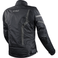 LS2 GATE LADY JACKET BLACK DARK GREY XS