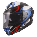 LS2 FF817 CHALLENGER II VIPER WHITE BLUE RED XXS