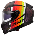 LS2 FF811 VECTOR II FREEDOM BLACK CHAMELEON-06 XL